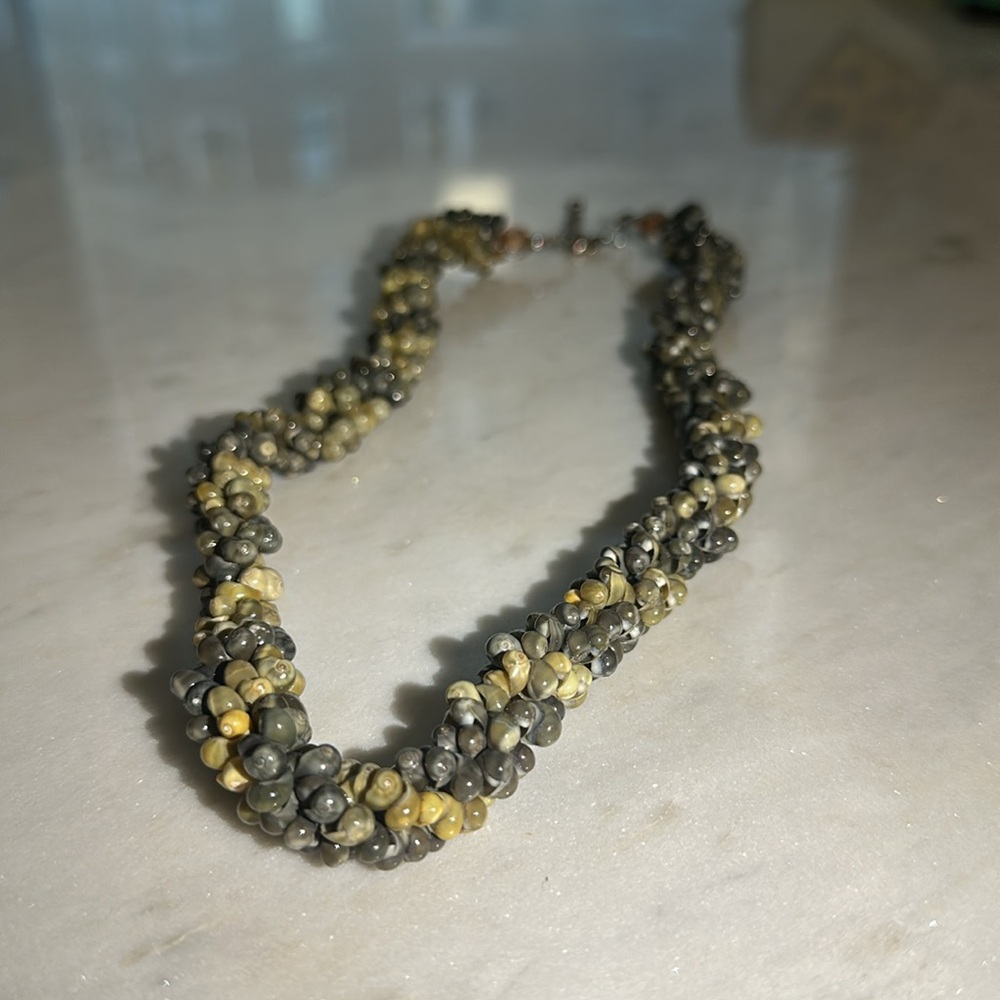 Tri Color Shell Necklace